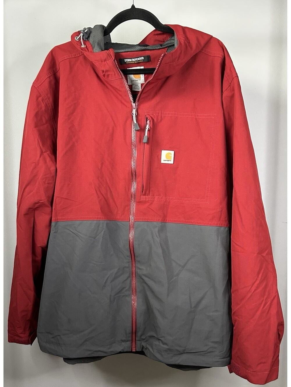 Carhartt Storm Defender Waterproof Breathable Jacket Men’s Size 2XL